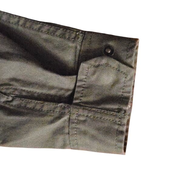 Madewell Fleet Utility Jacket Army Green Size Small Cotton - Picture 6 of 9